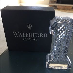 WATERFORD CRYSTAL #1 Paperweight